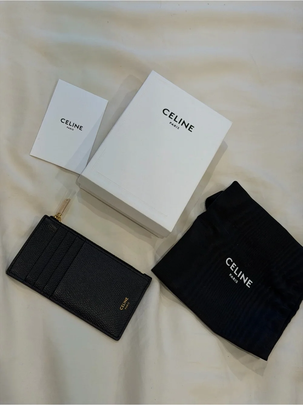 Celine zipper compact